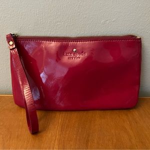 Pink Kate Spade clutch/wristlet